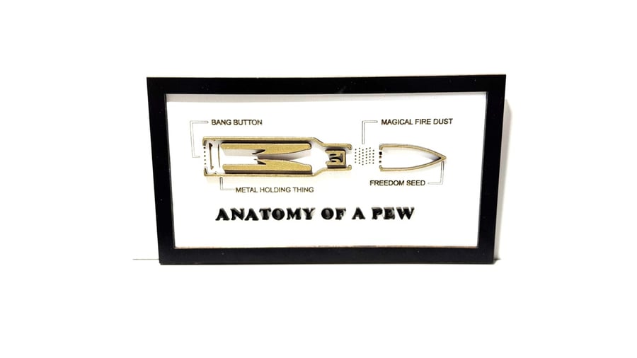 Anatomy of Pew - how a bullet actually works in a simplistic way