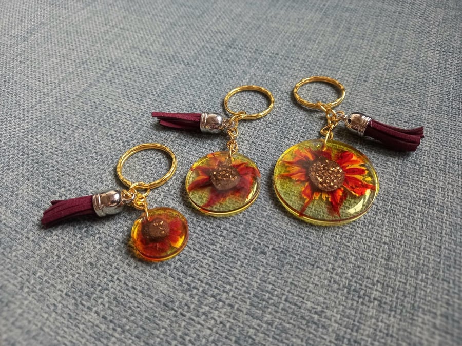 A Pocket Full of Sunshine Keyring