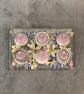 Resin Ring Holder with Dried Flowers, Amethyst and Rose Quartz - Image 3