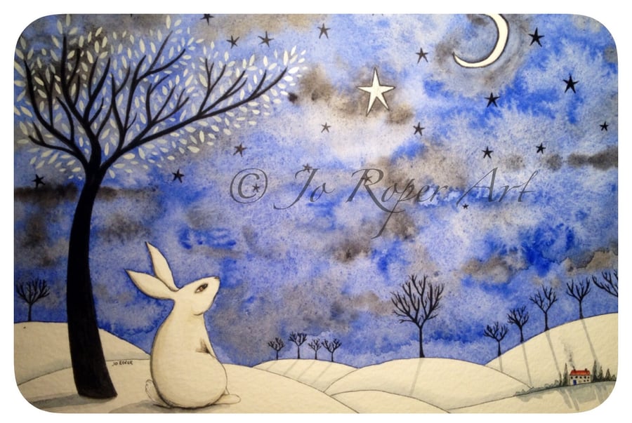  The North Star A4 Giclee print by Jo Roper 