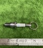 Spark Plug Key Ring, Upcycled Used Spark Plug - Image 5