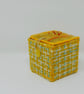 Handmade textile keepsake box with needle felting and hand embroidery  - Image 6