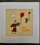 "Air Fryer "Monk card. - Image 1