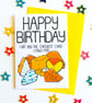 Happy Birthday I Got You The Cheesiest Card I Could Find Birthday Card - Image 1