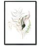 Watercolour palm leaf wall prints, Monstera lea wall decor, leaf wall art prints - Image 7