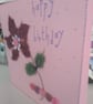 Funky pink birthday card - Image 4