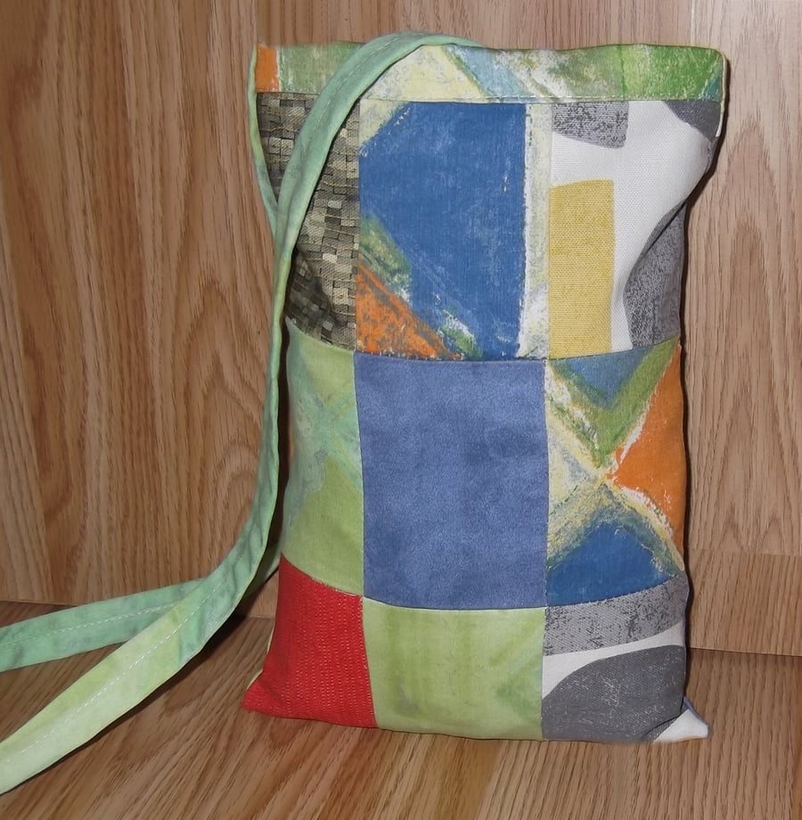 Cross body or Shoulder bag Patchwork Unique Handmade