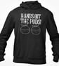 Hands OFF The PUDS - Funny Rude Novelty Christmas HOODIE Funny Christmas gift - Image 3