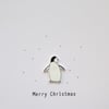 Christmas card - Penguin