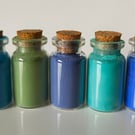 Blues and Greens Set of 5   X  5gm 