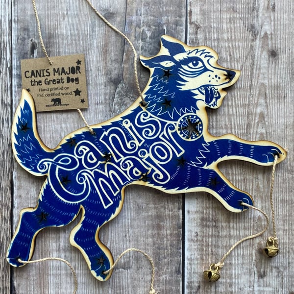 Canis Major (The Great Dog) Celestial Creature decoration