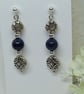 Lapis Dangle Earrings - Image 3