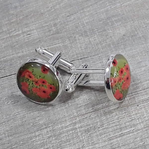 Poppy Cufflinks