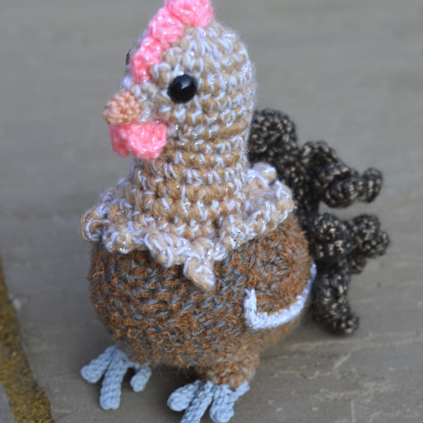 Crochet Hen Chicken Plushie