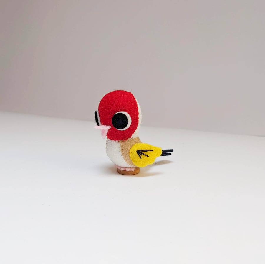 Goldfinch bird ornament