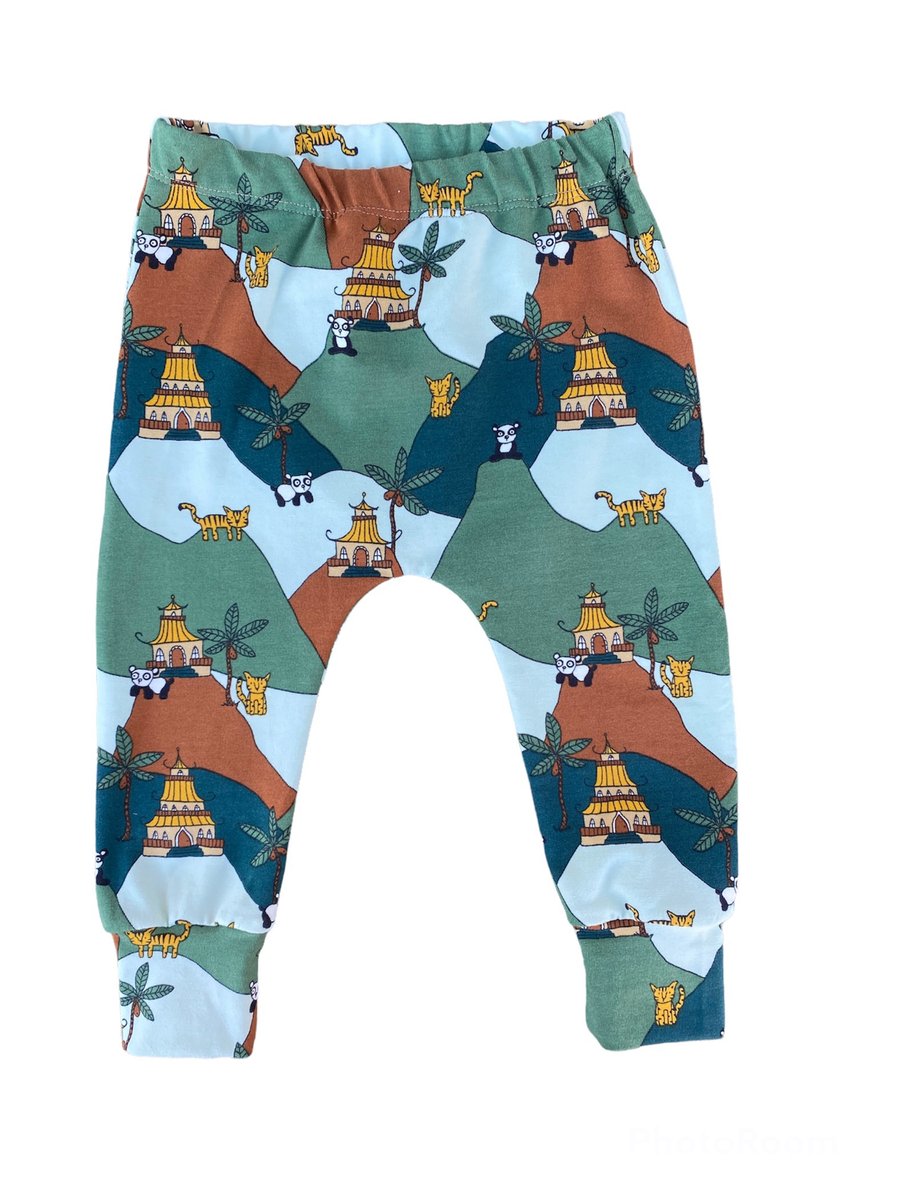 Tiger and Panda leggings - 12-18 mths, 2 & 3 years