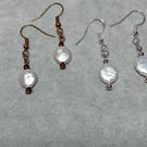 Fresh Water Baroque Style Pearl Earrings