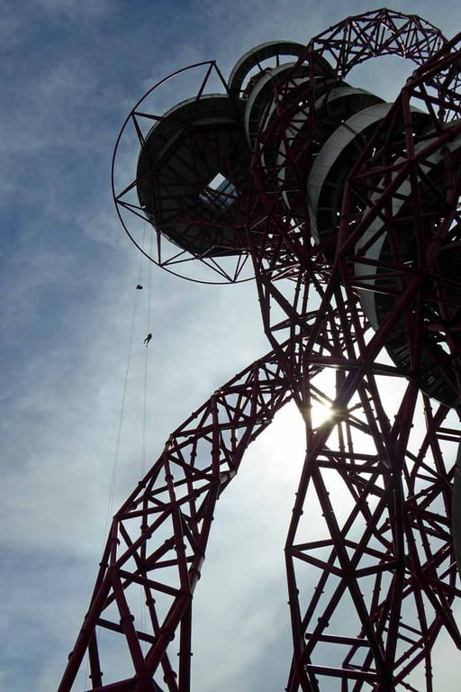 2012 Olympics ArcelorMittal Orbit Tower Photograph Print