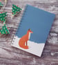 Snowy English Fox Notebook - Image 4
