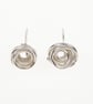 Silver Whirl Ear Stud - Image 1