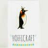 King Penguin Bird Brooch