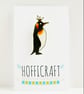 King Penguin Bird Brooch - Image 1