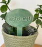Water me! Ceramic Herb Plant Marker - Image 2