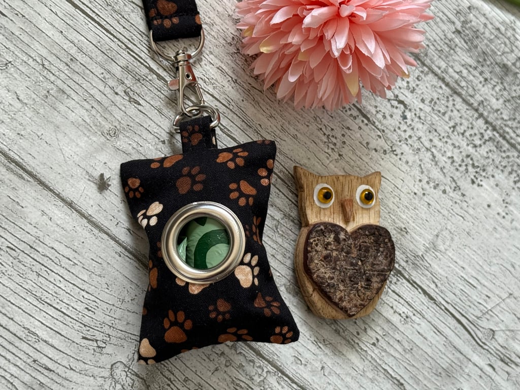 Dog poop bag holder - dog waste bag holder - perfect gift for dog lovers