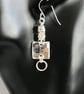 Crystal Sterling Silver Earrings  - Image 9