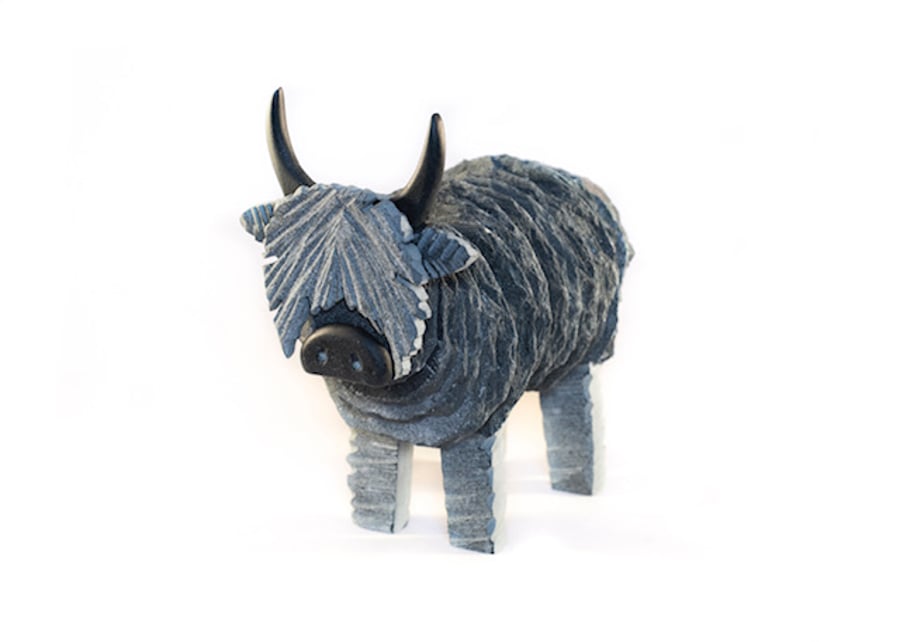 Slate Highland Cow