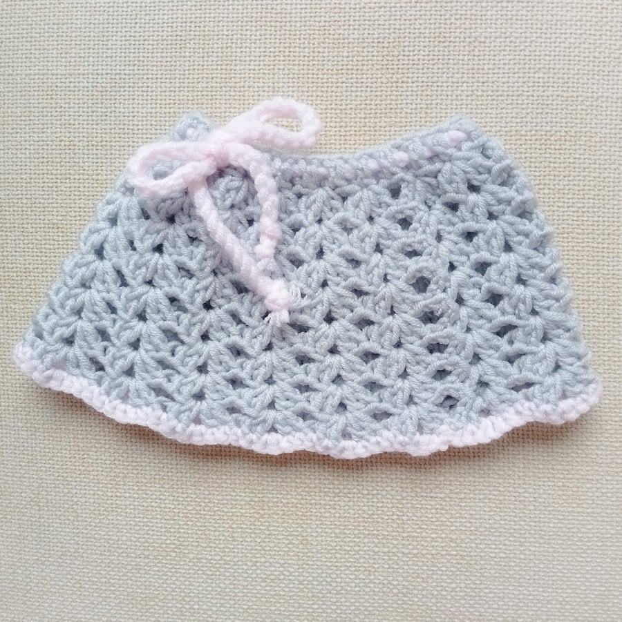 CROCHET PATTERN PDF Nickel Skirt for Doll