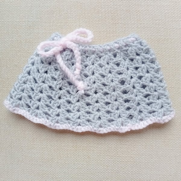 CROCHET PATTERN PDF Nickel Skirt for Doll