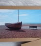 Boat on Brighton Beach Photo Greetings Card - Image 4