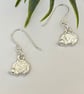 Fine Silver Hedgehog Earrings - Image 3
