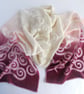 LIMITED EDITION SILK VISCOSE DEVORE VELVET SCARF