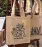 Illustrated “Life’s Better In The Garden” Printed Tote Bag  - Image 8