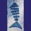 Fused Glass Fish - Blue