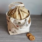 Bird Tie Top Bag