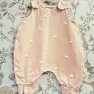 Handmade Goose Baby Romper