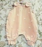 Handmade Goose Baby Romper