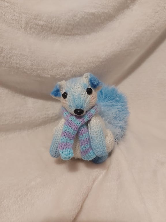 Bushy Tailed Arctic Fox Soft Toy or Chocolate Orange Cover