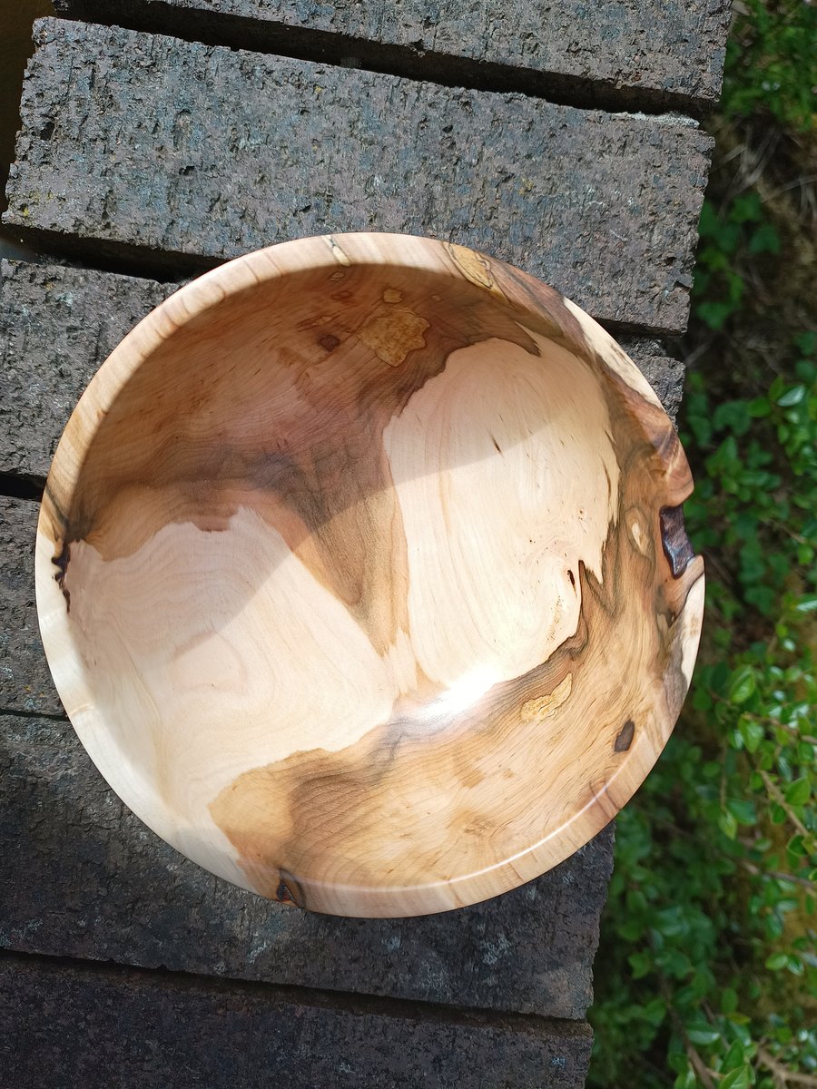 Spalted Rowan Bowl