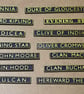 Locomotive Nameplates B R    to collect or a rail tour to remember