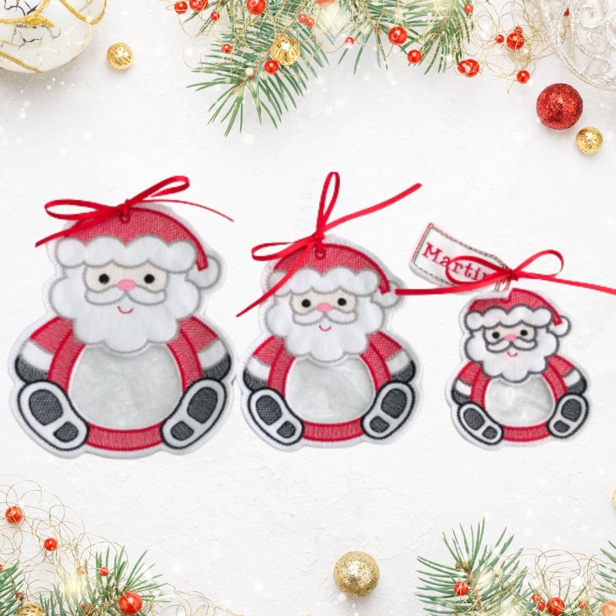 Santa Personalised Christmas Treat Bags