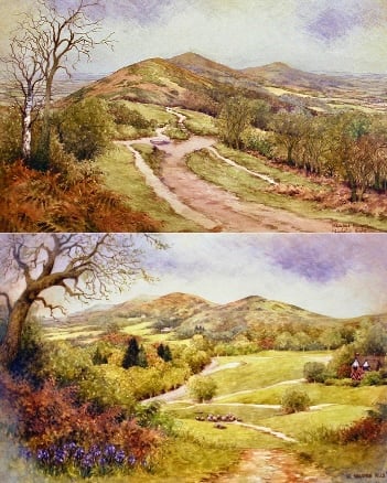 Two Malvern Hills Signed Special Edition Prints 