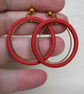 Circle Statement Earrings - Image 2