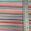 Art Gallery Striped Flowerette Quality Cotton Fabric