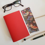 Strawberry Thief Notebook, Journal or Sketchbook, Arts and Crafts gift