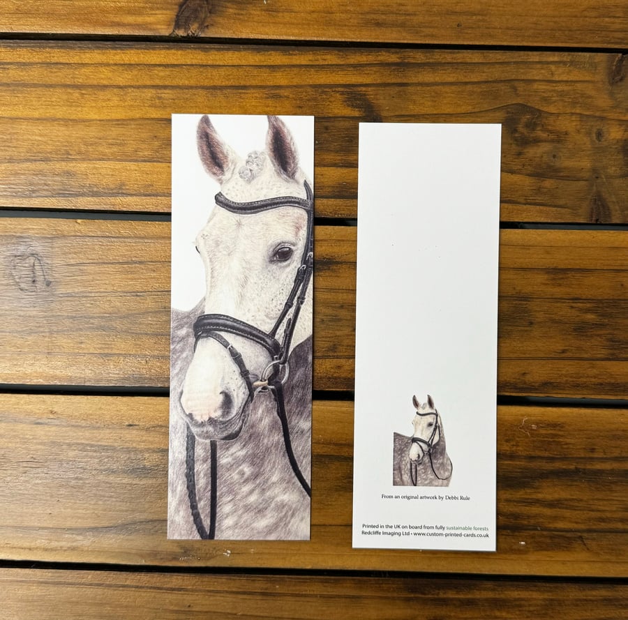 Dapple Grey Horse Bookmark