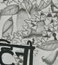 Enchantment - Original Gothic Botanical Pencil Drawing - Witchy Wall Art - Image 2